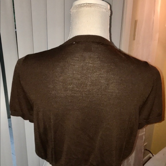 Banana Republic short sleeve crop sweater - Picture 4 of 6